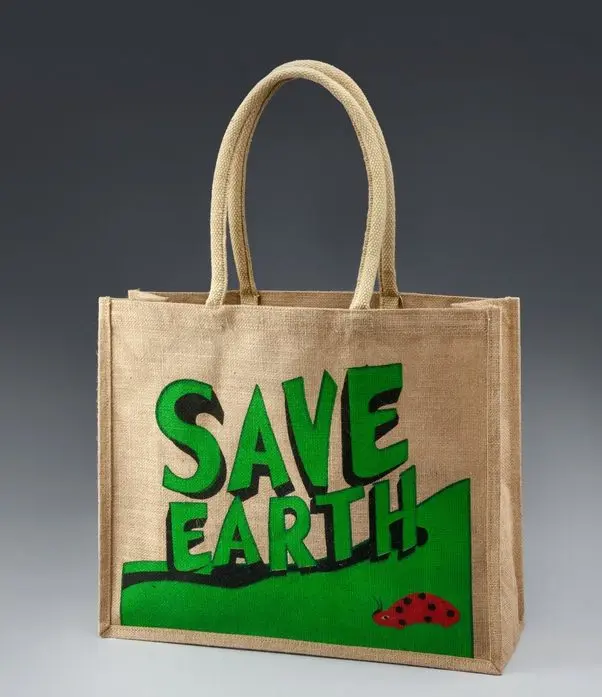 Eco-Friendly Jute Tote Bag