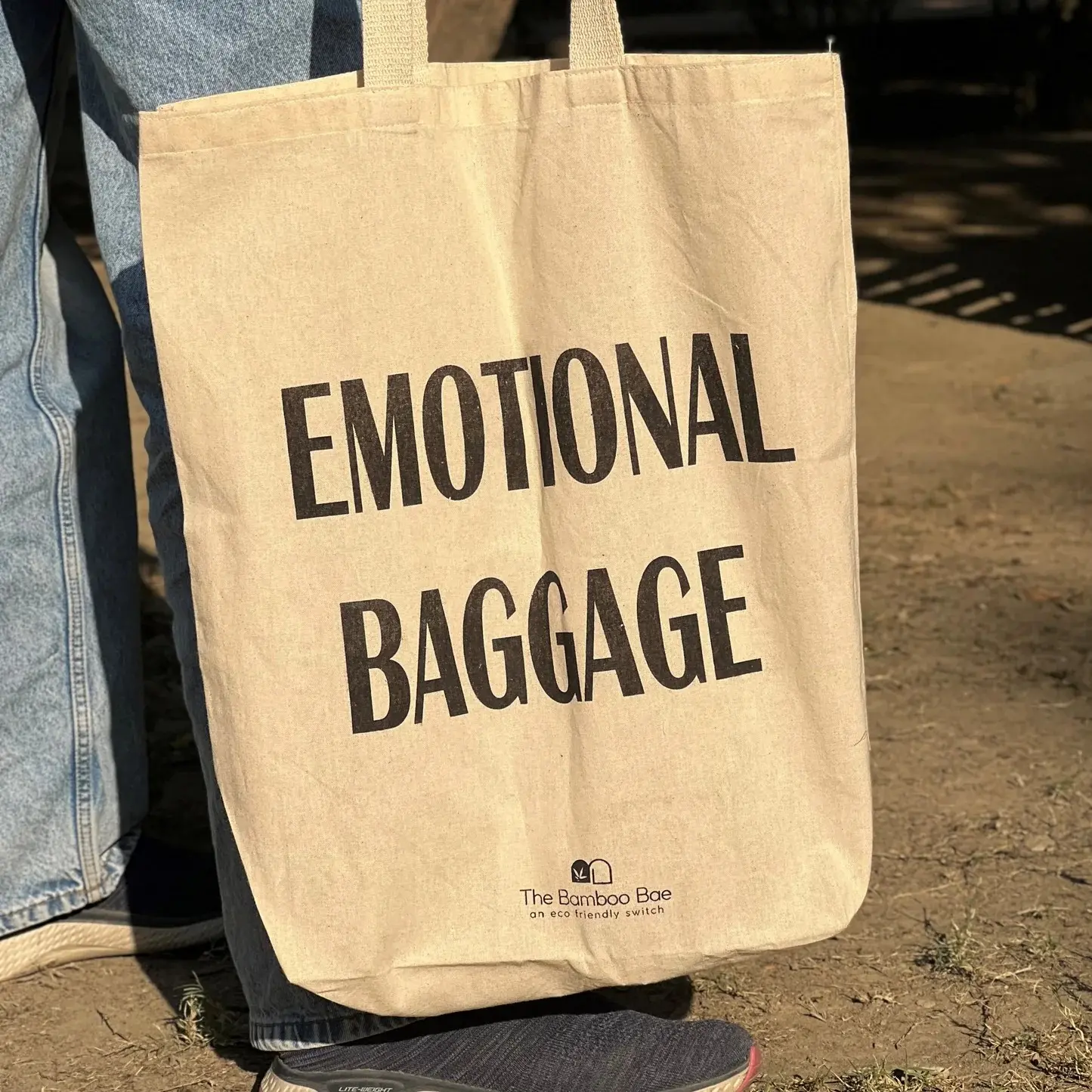 Eco-Friendly Jute Tote Bag - Image 1